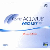 1-Day Acuvue MOIST Tageslinsen, 90 Stück/BC: 8.5 mm/DIA: 14.2 / -1,25 Dioptrien