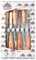 Stubai 351106 Serie Scalpelli, Manico in Legno, 6 Pezzi