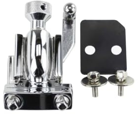 Gibraltar SC-DPTO Deluxe Class Pic Snarethrow Off,Black,Silver