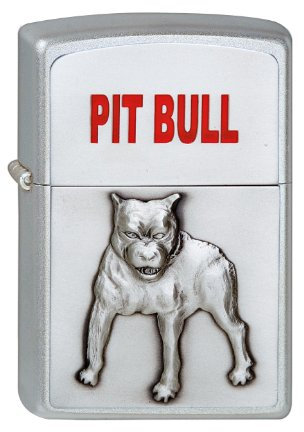 Zippo 1320048 Feuerzeug 205 Pit Bull Emblem