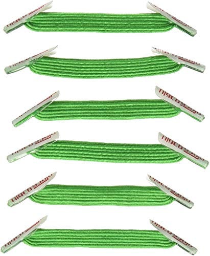 U-Lace Unisex-Erwachsene Mix N Match Schnürsenkel, Grün - kelly green - Größe: Einheitsgröße
