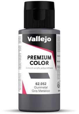 Vallejo Premium Color 60 ml Paint - Gunmetal