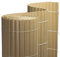jarolift PVC Sichtschutzmatte Standard Sichtschutz Garten Balkon Terrasse Sichtschutzzaun Balkonverkleidung Zaunblende, 90 x 600 cm, 2 Matten je 2 x 3 m Länge, Bambus