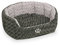 Nobby Komfort Bett oval SEOLI dunkelgrau / hellgrau L x B x H: 55 x 50 x 21 cm
