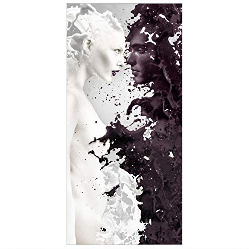 Bilderwelten Raumteiler Milk & Coffee 250x120cm inkl. transparenter Halterung