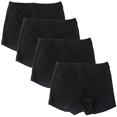 HERMKO 2710 4er Pack Mädchen Pant Panty aus 100% Bio-Baumwolle