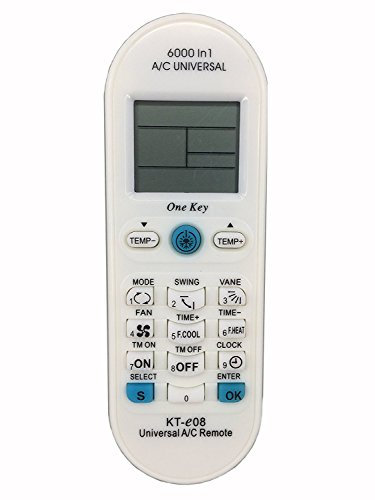 Telecomando universale aria condizionata climatizzatore condizionatore split inverter con 6000 codici, compatibile con oltre 13000 modelli