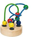 Goki 4013594599948 Lernspielzeug Motorik-Schleifen, Metall, Natur