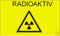 Radioaktiv Fahne Flagge Grösse 1,50x0,90m