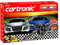 Cartronic Car-Speed Autodrome I Spielfertiges Rennbahn Set mit 7,50m Rennstrecke + 2X Audi R8 I Autorennbahn für Kinder ab 6 Jahren