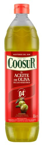 COOSUR - Aceite de Oliva Suave. El Aceite de los Maestros. Botella 1 L