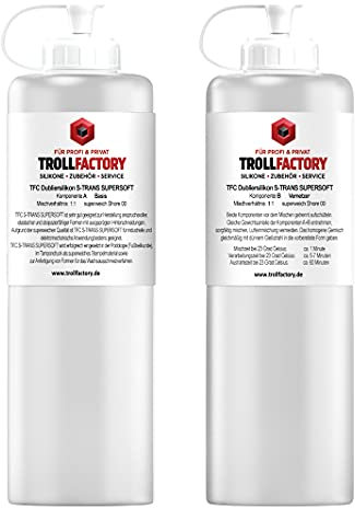 TFC Troll Factory Silikon S-TRANS SUPERSOFT weich Shore 00 1:1 2kg