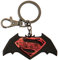 DC Comics Batman v Superman Logo Schlüsselanhänger Standard