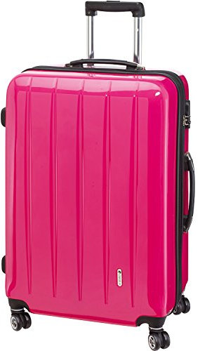 CHECK.IN London 4-Rad Trolley 75 cm pink