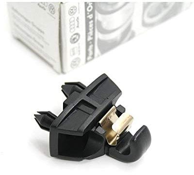 Original Audi Halter für Sonnenblende Befestigung Clip Haken A6 A7 A8 RS6 RS7 Sonnenschutz schwarz