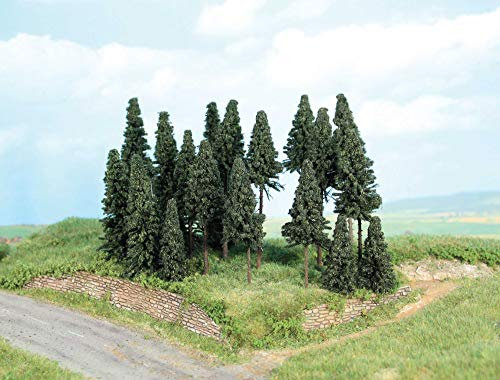 Heki 2262 Kiefernwald, 20 Stück, Höhe 11 cm, Mehrfarbig