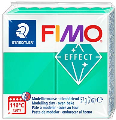 Fimo Effect Nr. 504 - Transparent Grün