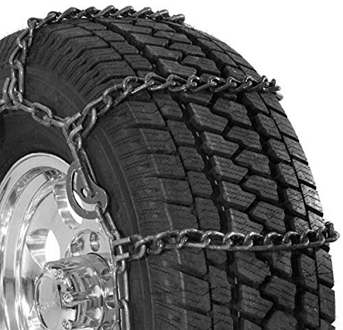 SCC QG3229CAM Quik Grip Wide Base Type CAM-DH Light Truck Tire Traction Chain - Set of 2