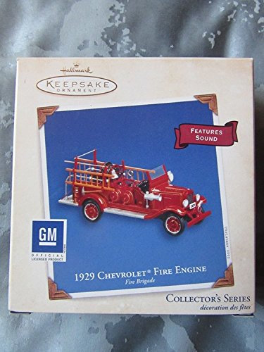 Hallmark 1929 Chevrolet Feuerwehrauto Feuerwehr 2003 QX8449