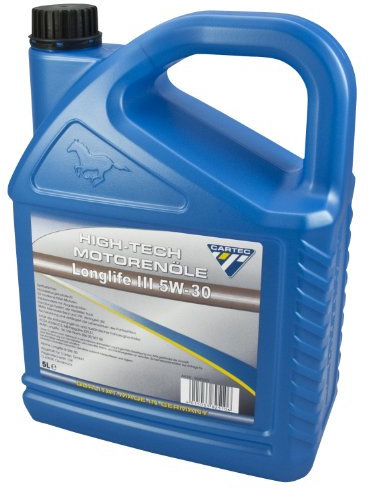 Cartec Motorenöl High-Tech SAE 5W30 Longlife III 5L - Made in Germany