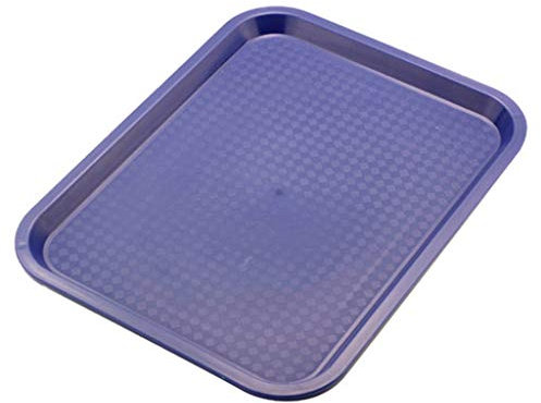 Zodiac 26 x 34 cm Bandeja de Comida Rápida, Color Negro