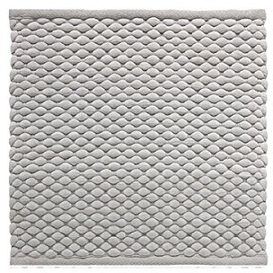 Badteppich silbergrau Aquanova Maks 60x60, 60x100 o. 70x120, Größe:60x60