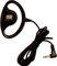 Mono Earphone Speaker with 3.5mm Right Angled Plug