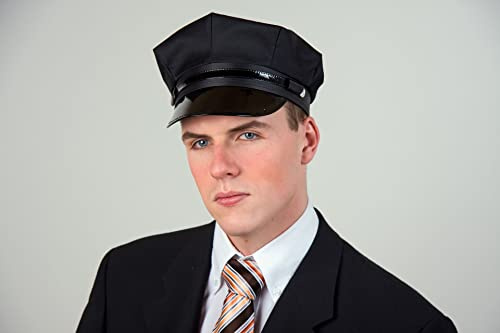 Party-Discount Hut Chauffeur, schwarz Einheitsgröße
