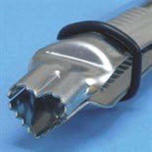 PME Heart Shape Serrated Crimper, Silver, Large