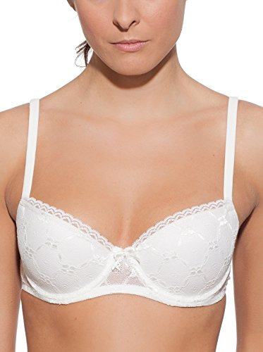 Selene Brigitte, Sujetador Push Up para Mujer, Marfil, 90B