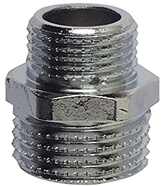 Cornat Chrome Red TEC386410 - Nipplo doppio 1/2 x 3/8