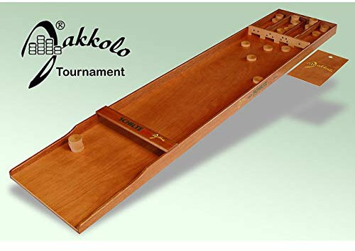 Jakkolo Tournament (Sjoelbak, Dutch Shuffleboard, Billard Hollandais) inkl. 30 Spielsteinen