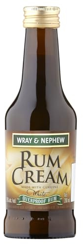 Wray & Nephew Jamaica Rum Cream Liqueur, 15% ABV - 200 ml (Pack of 6)