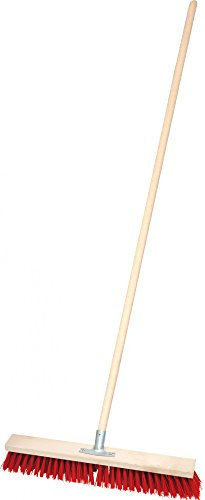 TRIUSO Straßenbesen 60 cm , mit Stiel 28/1400 mm, r