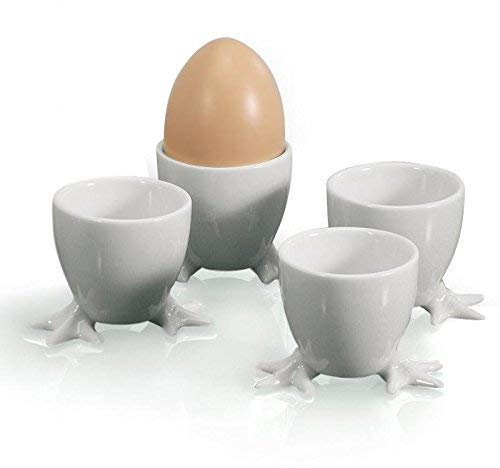 BIA Cordon Bleu Porcelain Chicken Feet Egg Cup, Set of 4