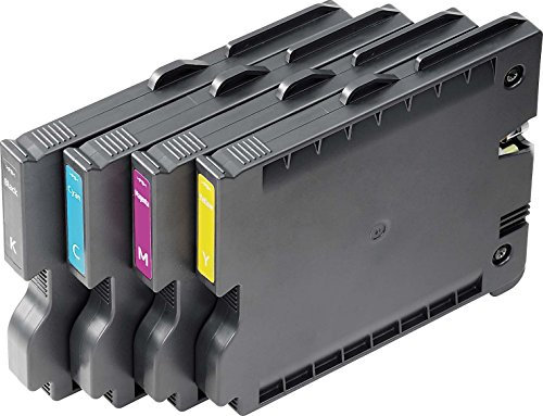 Weidmüller Druckerpatrone PrintJet Advanced Ink Set Original Kombi-Pack Schwarz, Cyan, Magenta, Gelb 1338720000