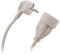 Zenitech - Prolunga 16A 2P+T HO5VV-F 3G1,5mm² Bianco 5m - Zenitech
