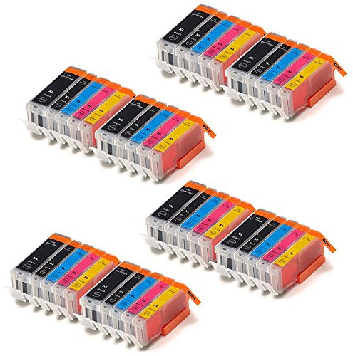 (40er Set, Canon Pixma PGI5 / CLI8 Patrone) • 40x Kompatibel Druckerpatrone für Canon Pixma PGI-5 CLI-8 • IP 4500...