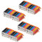 (40er Set, Canon Pixma PGI5 / CLI8 Patrone) • 40x Kompatibel Druckerpatrone für Canon Pixma PGI-5 CLI-8 • IP 4500...