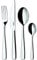 Guzzini Grace Set 24 Posate, Acciaio Inossidabile, Grigio, 6 unità