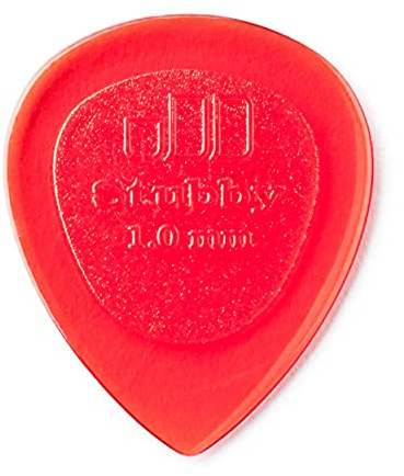 JIM DUNLOP Plektrum Stubby Jazz 1,00mm 24 Stück