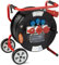 as - Schwabe Mammut Kabeltrommel 40m H07RN-F 5G6 mit CEE Stecker 400V/32A, 3x Schutzkontaktsteckdosen 230V/16A, 1x CEE Steckdose 400V/16A 2x 400V/32A, FI und LS Schalter, Fahrgestell, IP44, 26203
