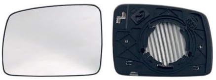 Alkar 6431029 Outside Heated Convex Mirror Glass with Holder