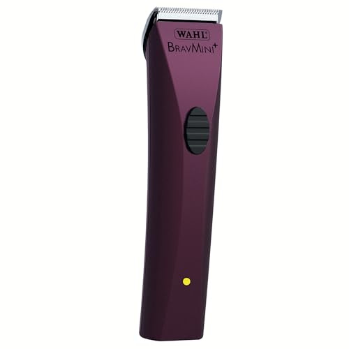 Wahl Professional Animal Bravmini+ Pet, Dog, Cat, & Horse Cordless Trimmer Kit - Purple