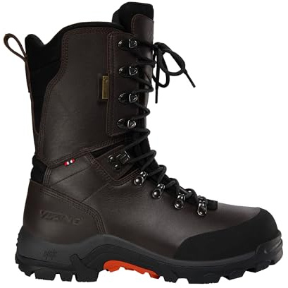 Viking Vi​k​i​n​g​ Hu​n​t​e​r​ GTX, Botas de Caza, Unisex adulto, Dark Brown, 42 EU