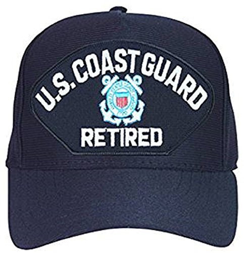 U.S. Coast Guard Retired mit Insignia Ball Cap schwarz