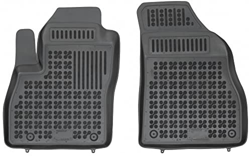 REZAW - PLAST Antirutschmatten Auto fußmatten passt für Citroen Nemo 2008-2017 Kompletter Schutz für Ihr Auto bei Allen Wetterbedingungen mit perfekt passenden Anti rutsch gummimatten