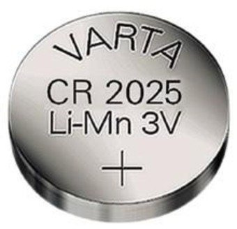 Varta Lithium CR2025 3 V LFZ, 3 V, Lithium