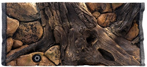 ABG033 Rückwand zum Aquarium und Terrarium 3d 150x50cm 2-teilig Wurzel bei Robizoo