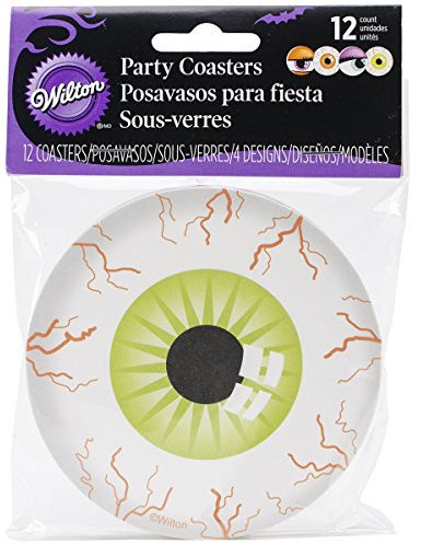 Wilton Backform für 12-teiliges Augäpfel, Halloween Untersetzer